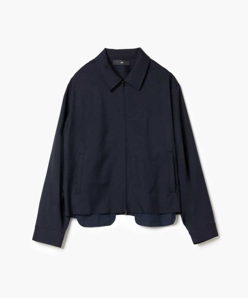 STANDARD WOOLY TWILL CUT OFF CROPPED BLOUSON |
