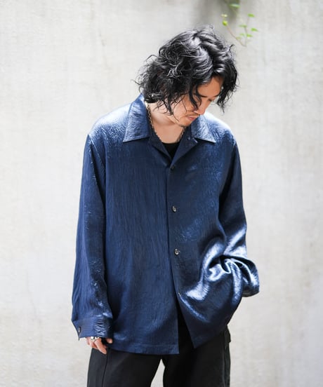 MBハイエンド ワッシャーサテンブルゾン