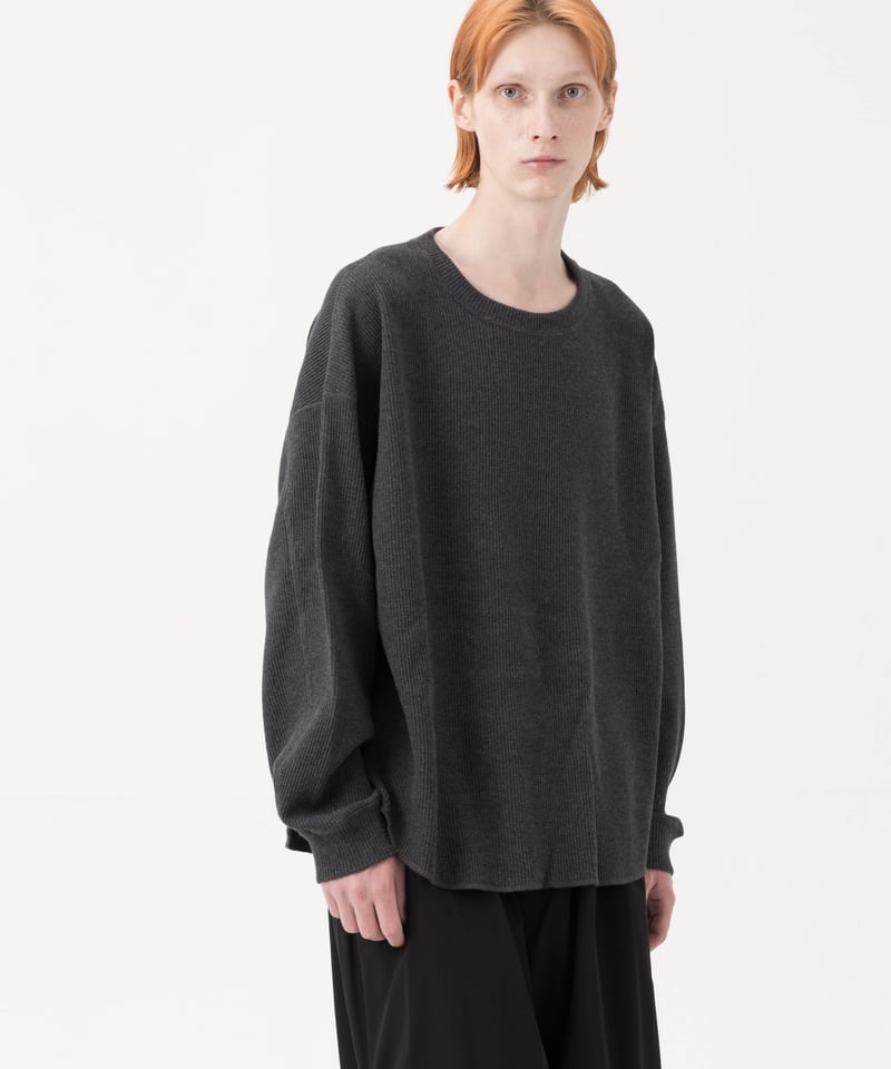 【美品】MBハイエンド ワッフルカットソークルーネック【Mサイズ】 MBハイエンド ワッフルカットソークルーネック | MB -there is a
