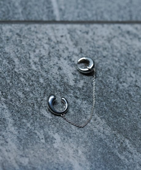 OX JEWELRY High-End Ear Caff "Chain"(外れにくい最強イヤーカフと連結可能)