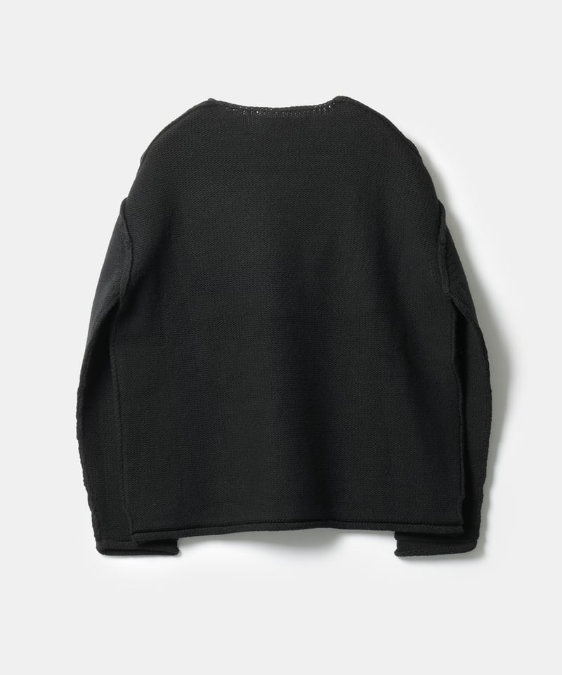 MBハイエンド ウールローゲージインサイドアウトニット | MB -there is