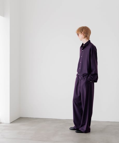 STRIPE RELAX PAJAMA TROUSERS