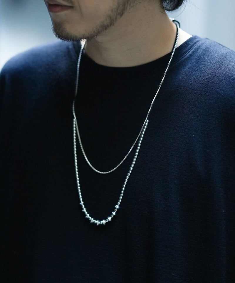 OX JEWELRY  Italian SilverBeads Necklace