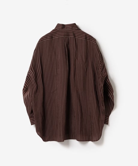 MB ハイエンドストライプビッグシャツ  fabric by ACAR