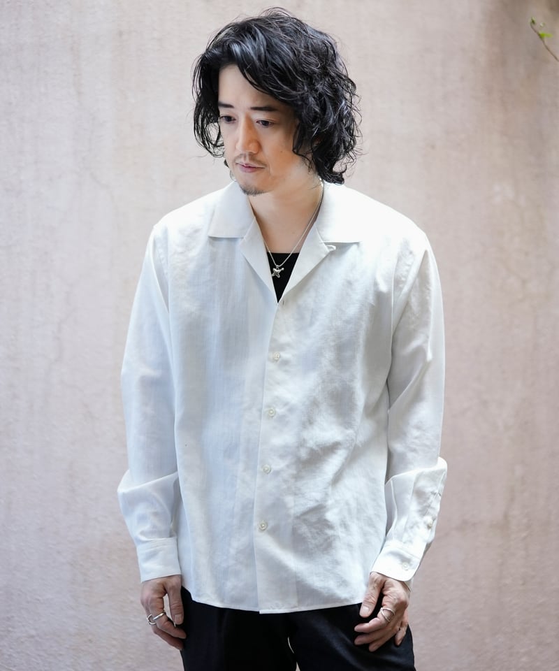 MB ULTIMATE FABRIC オープンカラーシャツ fabric by soalon