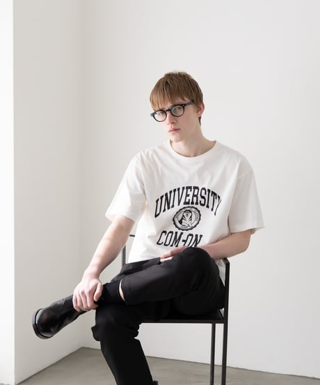 COM-ON ORIGINAL GRAPHIC S/S T-SHIRTS "COLLEGE”