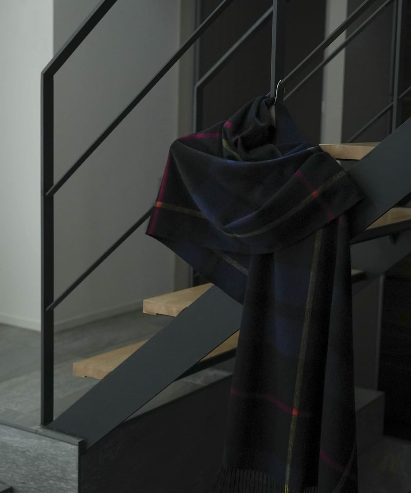 MB ULTIMATE FABRIC カシミア100% クラシックチェックストール