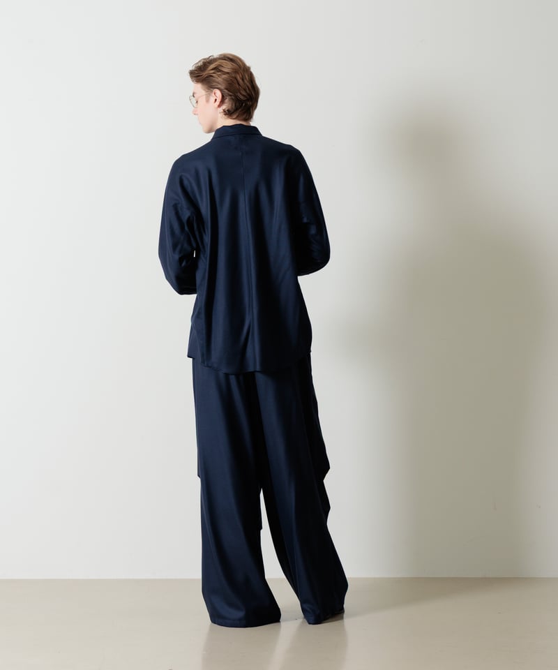 MB ULTIMATE 尾州ウール オープンカラーシャツアウター | MB -there is