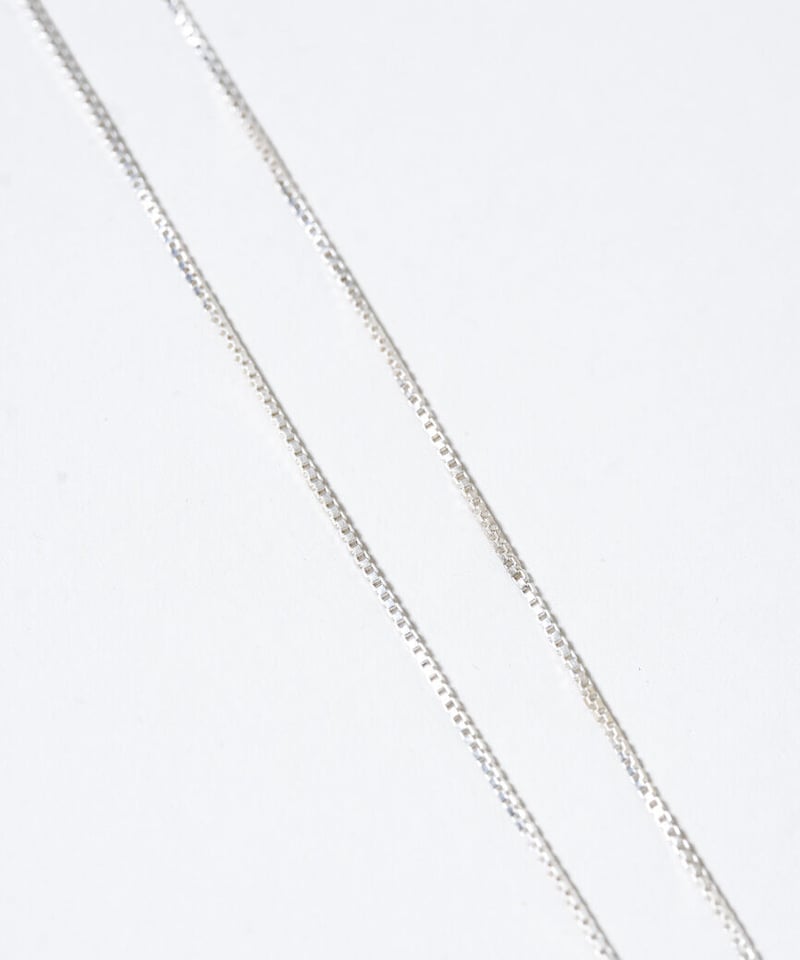 【MB】OX JEWELRY Silver Loop Tie【未使用】