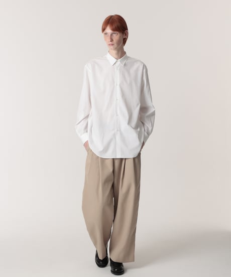 MBハイエンド ベーシックワイドスラックス MORE THAN COTTON