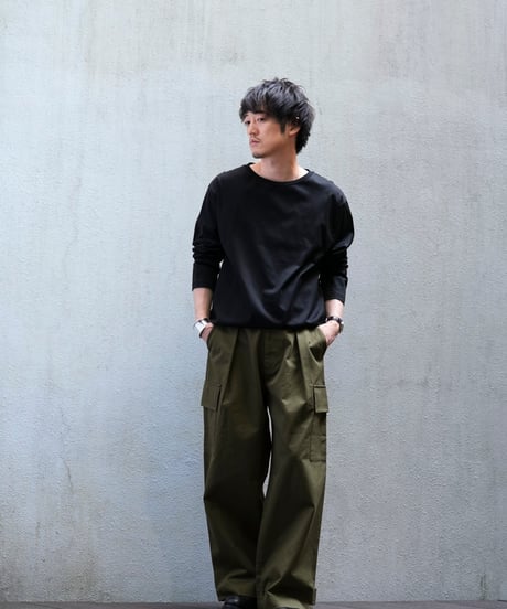 MB ULTIMATE FABRIC アメリカンシーアイランドコットンロングスリーブT