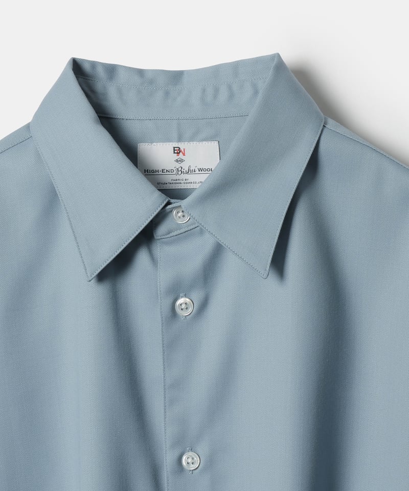MB ULTIMATE 尾州ウール パーマネントシャツ | MB -there is a re