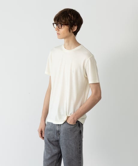 MBハイエンド尾州ウールTシャツ ジャストフィットモデル