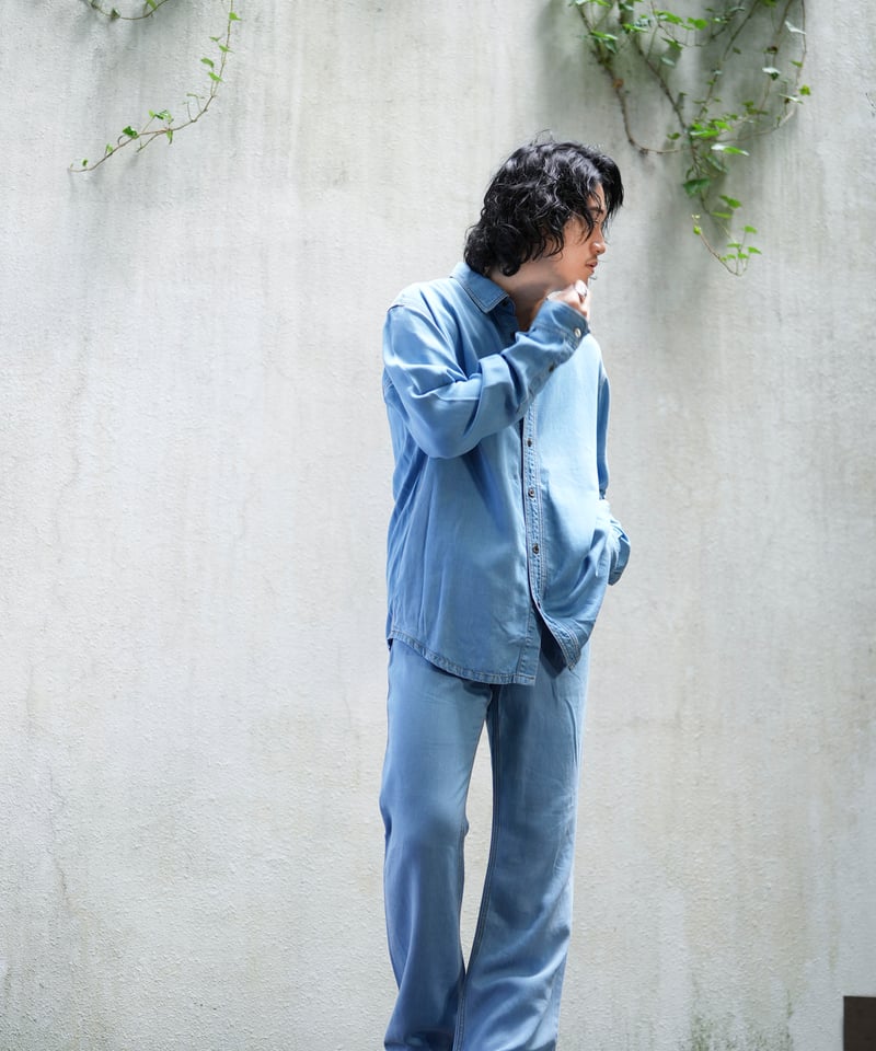 MB ハイエンドVINTAGE リヨセルデニムシャツ | MB -there is a rea