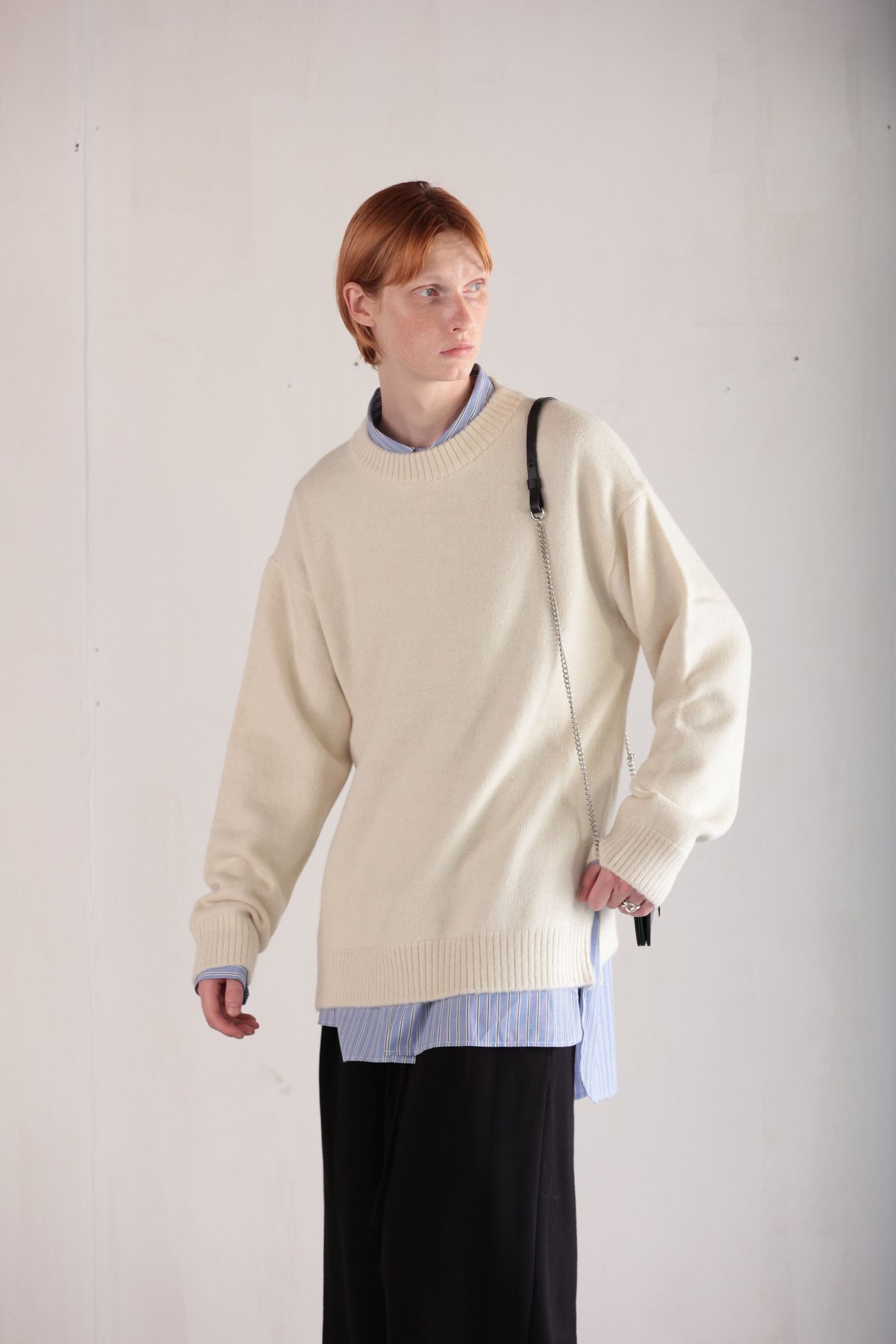 MB ULTIMATE FABRIC ベビーアルパカ グランジニット 無地 | MB -the