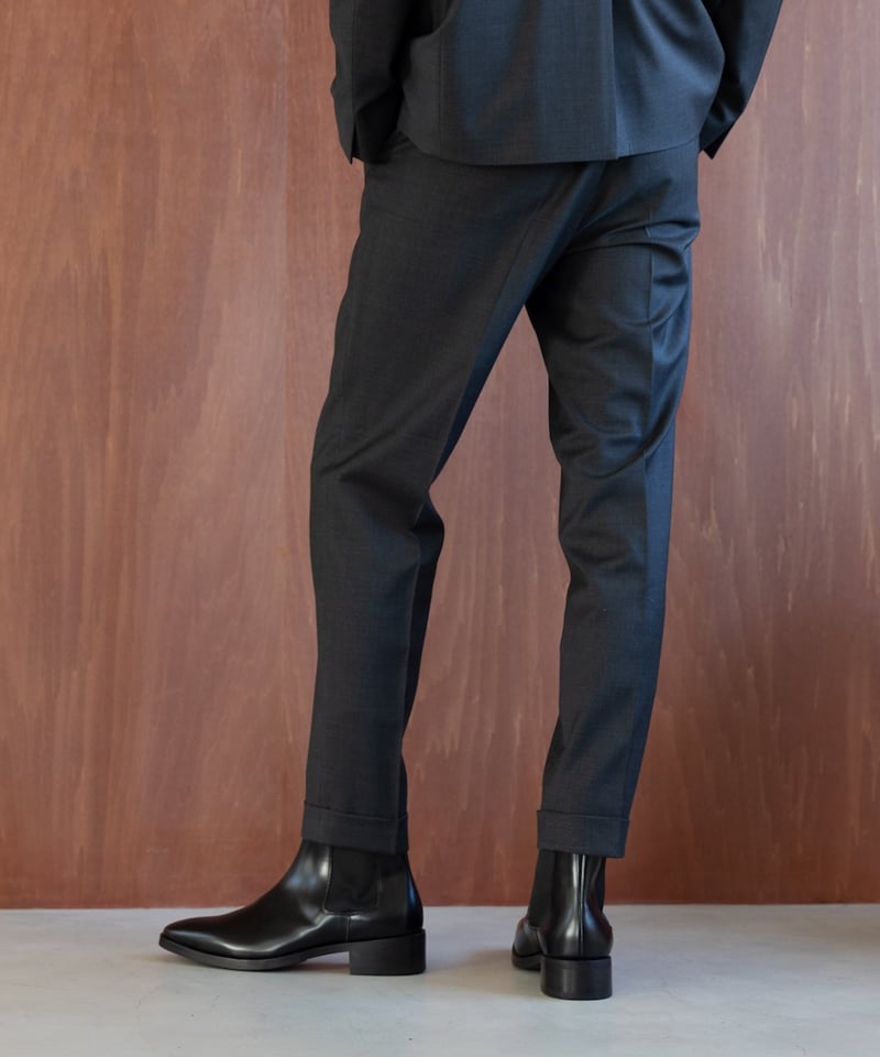 MB ULTIMATE FABRIC ウールシルク パーマネントスリムスラックス | MB -