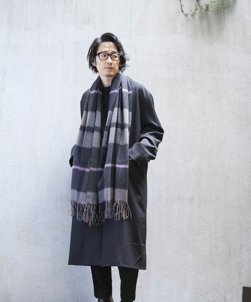 MB ULTIMATE FABRIC ヤク100%ストール ブラウン 未使用 MB ULTIMATE FABRIC ヤク100%ストール | MB -there is a