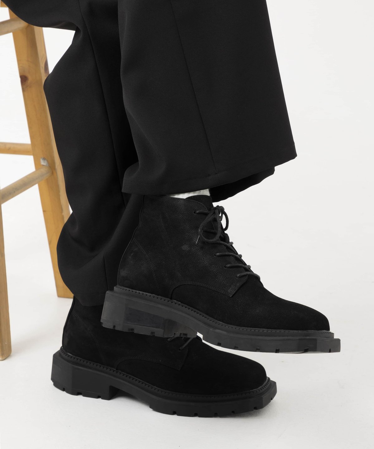 MB スタンダード　ダブルソールレースアップブーツ MBスタンダード ダブルソールレースアップブーツ | MB -there is