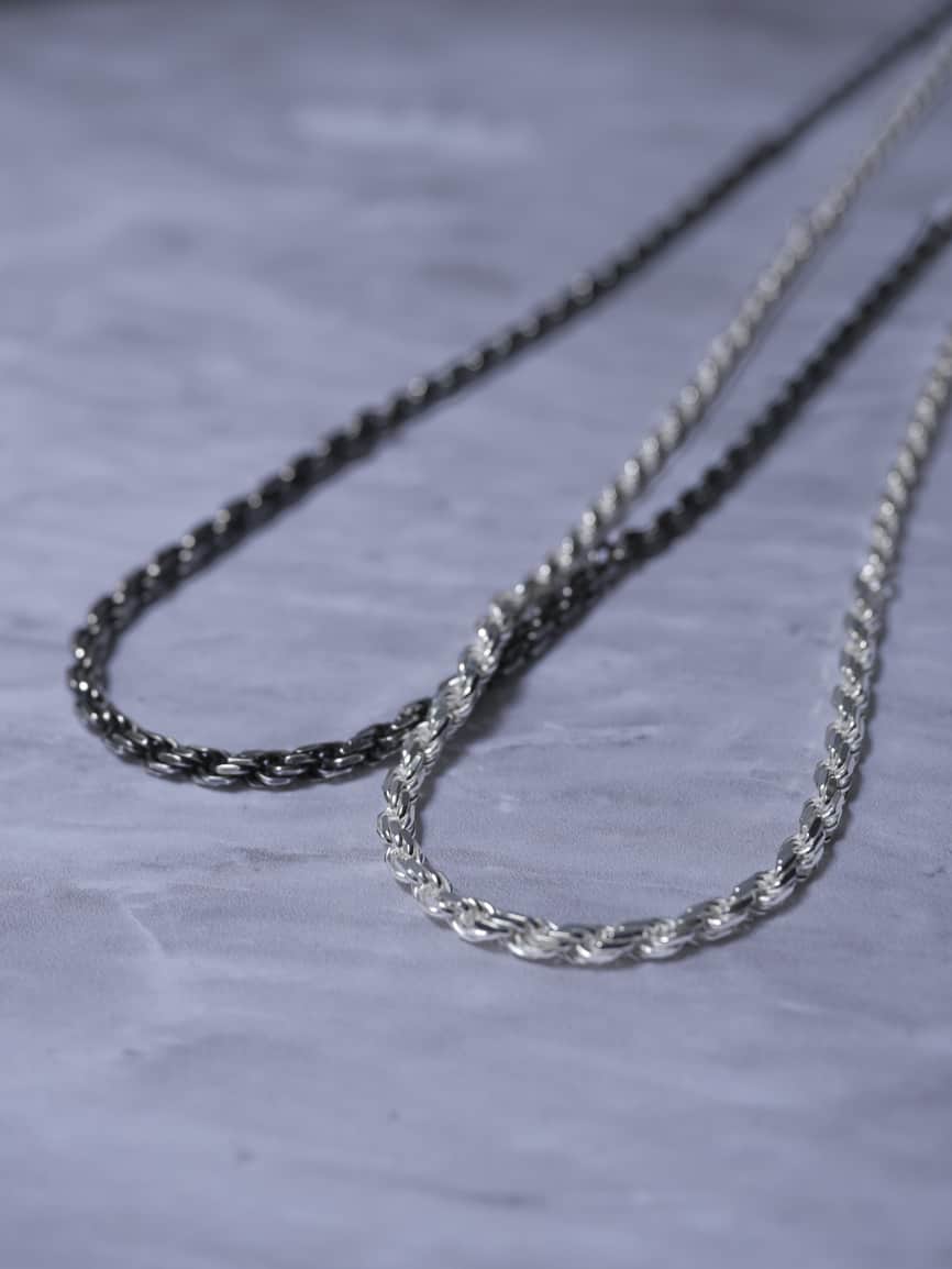OX JEWELRy Chain Necklace ヴィンテージシルバー OX JEWELRy Chain Necklace | MB -there is a reas