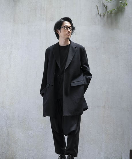 【LINE限定ゲリラ販売】MB LIMITED ハイエンド尾州ウール サルエルパンツ