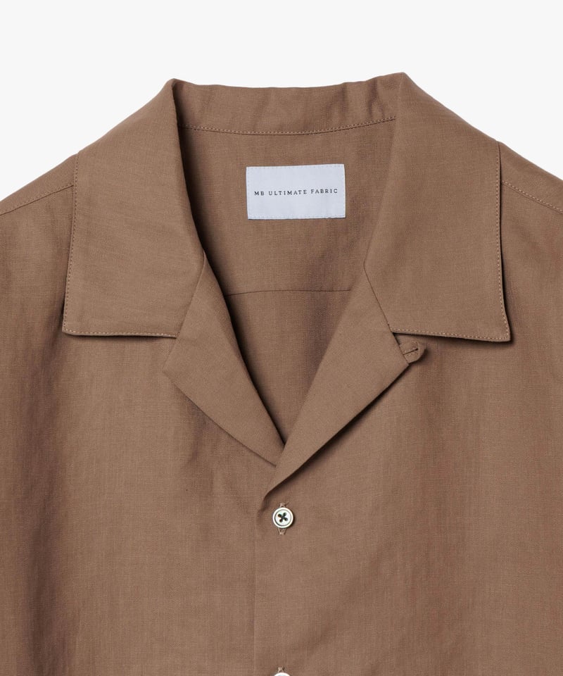 MB ULTIMATE FABRIC オープンカラーシャツ fabric by soalon