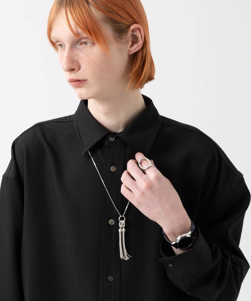 OX JEWELRY High-End SILVER CLASSIC TASSEL NECKL OX JEWELRY High-End SILVER CLASSIC TASSEL NECKL