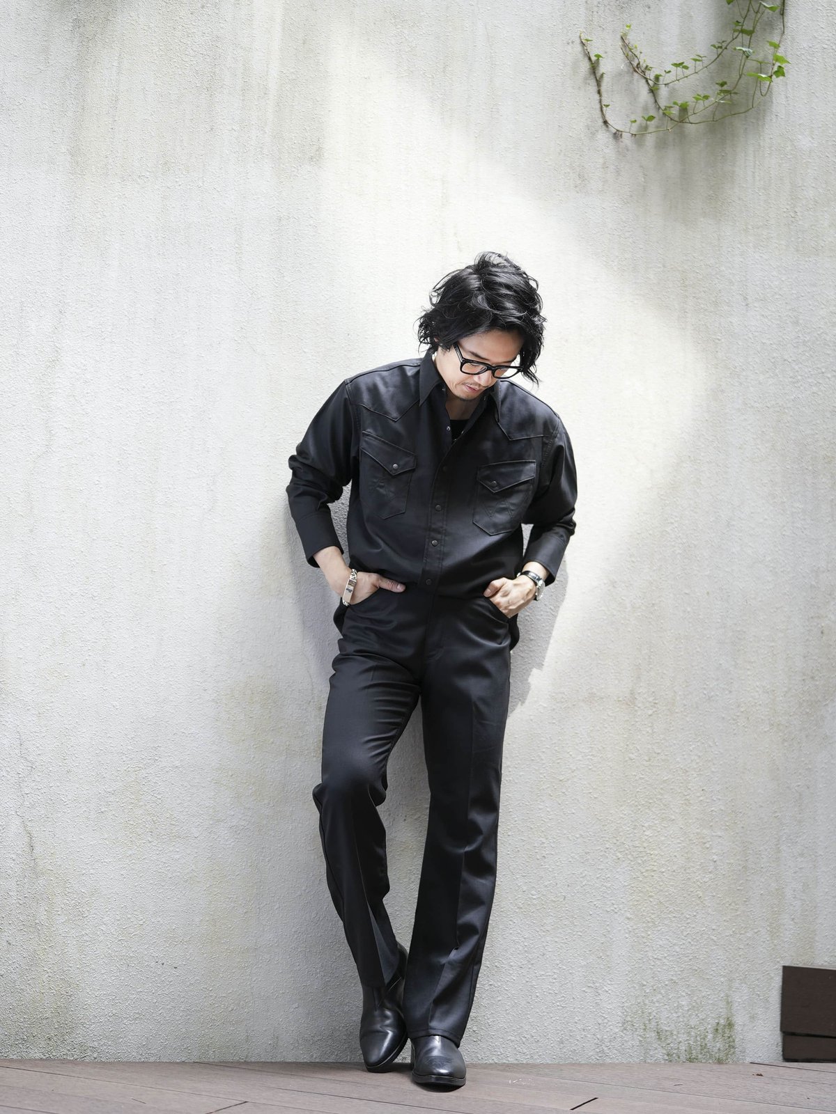 新品】MB尾州ウールシャツ（リラックスフィット） Lサイズ MBアイテム