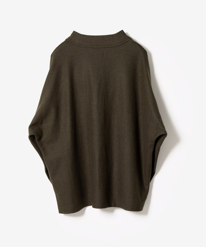 MBハイエンド Vネックヴィンテージブークレプルオーバー | MB -there