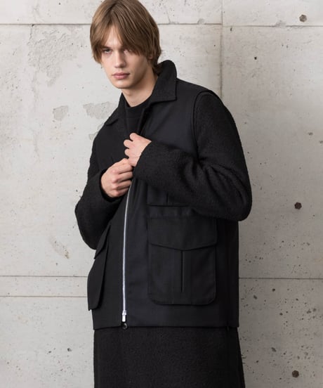 【LINE限定ゲリラ販売】MB LIMITED ハイエンド尾州ウール ユーティリティーベスト