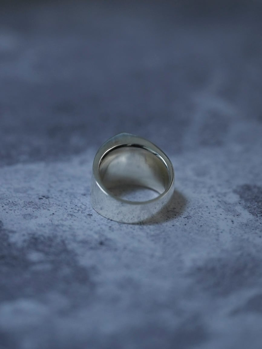 OX JEWELRY SILVER ARMOR RING | MB -there is a r - アクセサリー