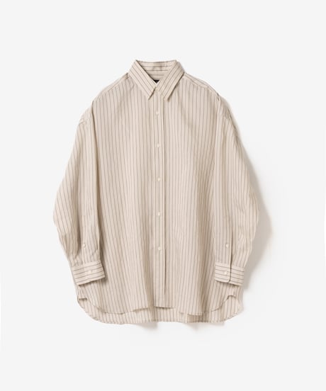 MB ハイエンドストライプビッグシャツ  fabric by ACAR