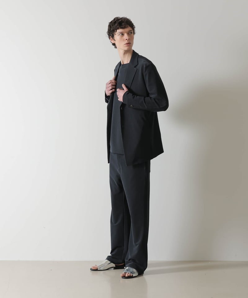 MBナロープリーツテーラードジャケット ネイビーL MBナロープリーツテーラードジャケット | MB -there is a reason for