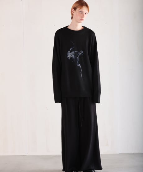 MB ULTIMATE FABRIC ベビーアルパカ グランジニット グラフィック