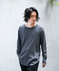 MB STANDARD リヨセルコットンリブカットソー/長袖