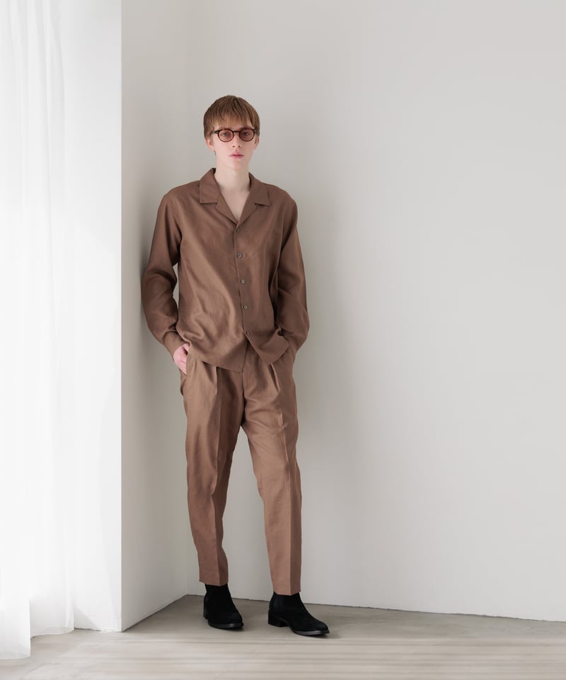 MB ULTIMATE FABRIC オープンカラーシャツ fabric by soalon