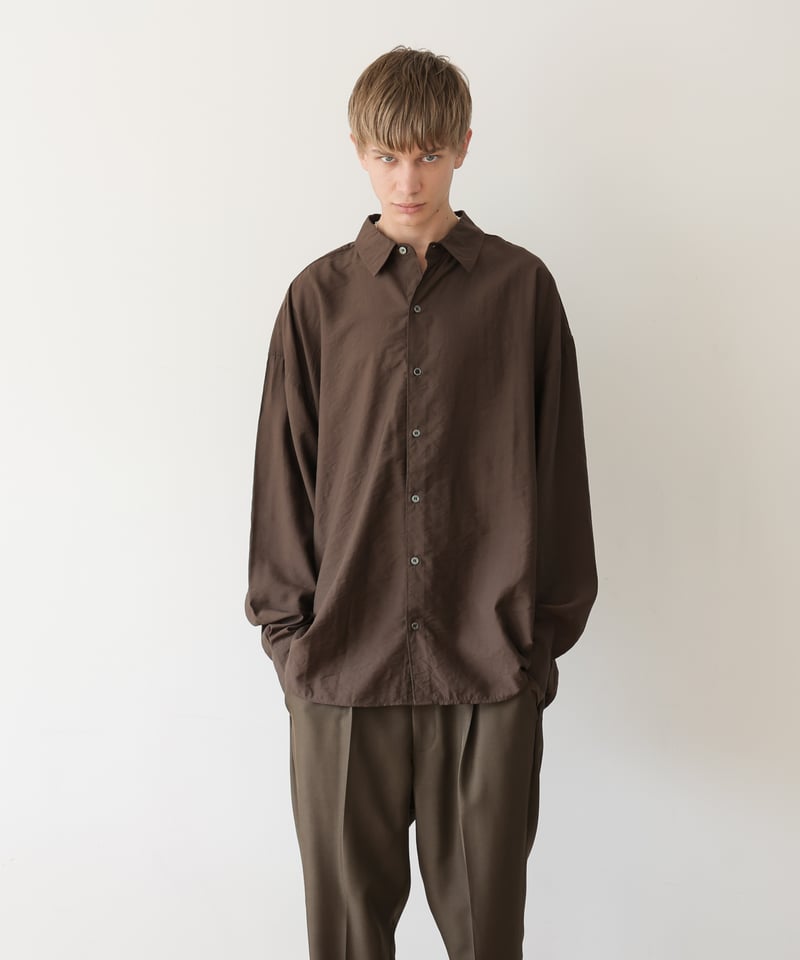 MB STANDARD シルキードレープシャツ | MB -there is a reason