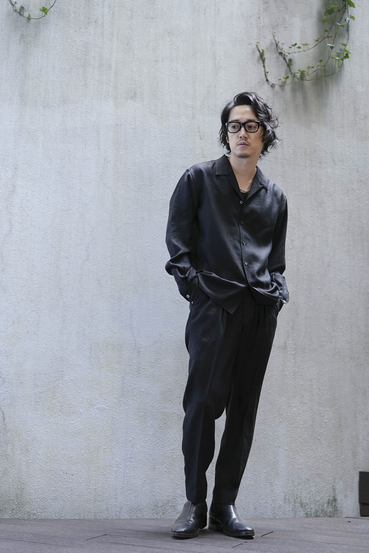 MB ULTIMATE FABRIC オープンカラーシャツ by soalon | MB -t