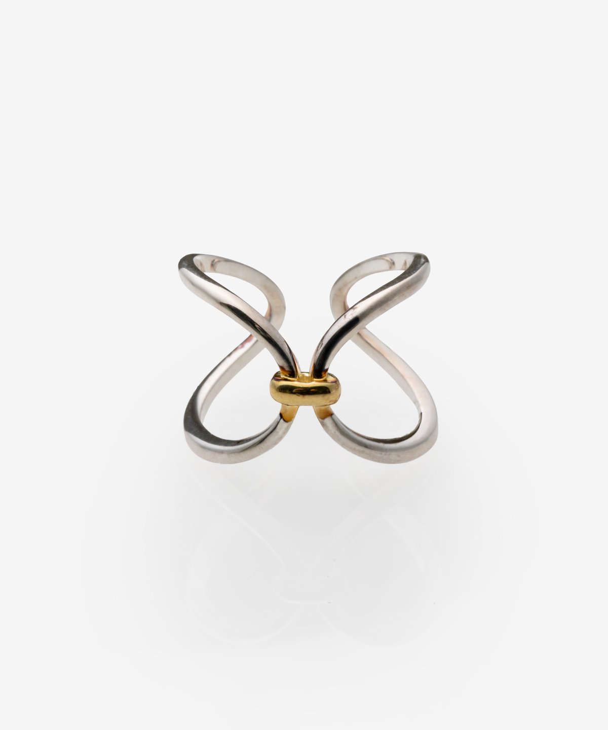 OX JEWELRy Signature Line Classic ”X” Ring | MB