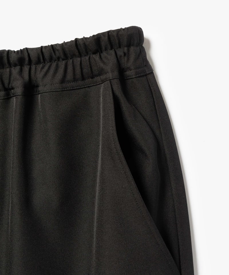 STANDARD WOOLY TWILL SAROUEL SLACKS | MB -there
