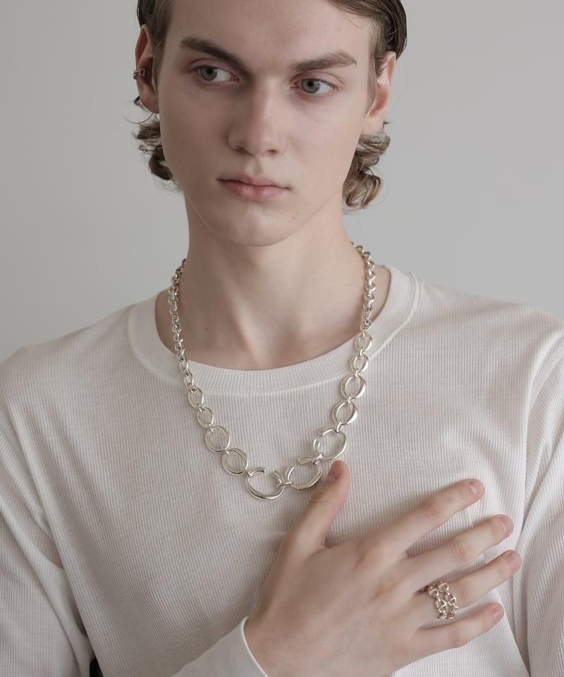 MB OX JEWELRy Chain Necklace ヴィンテージシルバー 9/28発売】OX JEWELRy 