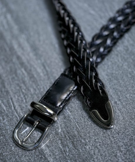MB ULTIMATE FABRIC レザーメッシュベルト by BRITISH BRIDLE LEATHER