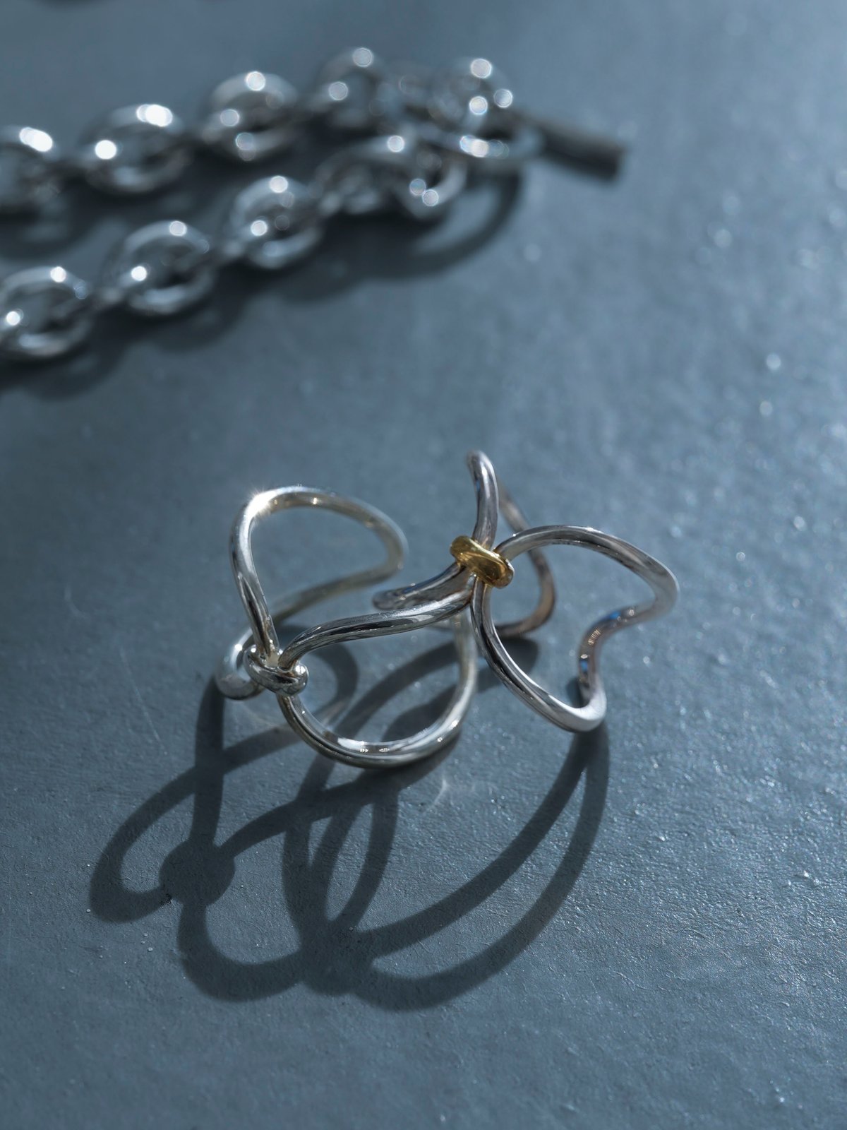 OX JEWELRy Signature Line Classic ”X” Ring | MB