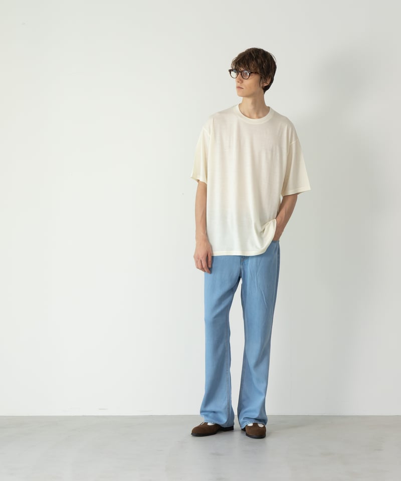 団*長様 【未使用品】MBハイエンド尾州ウールシャツ（ビッグサイズ） MBハイエンド尾州ウールTシャツ ビッグサイズモデル | MB -there is a