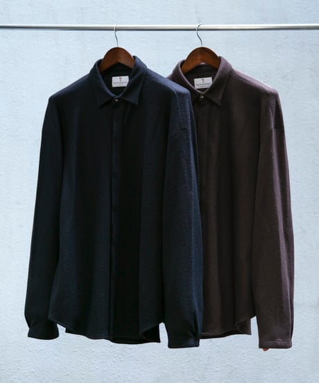 MBハイエンド尾州ウール クラシックシャツジャケット