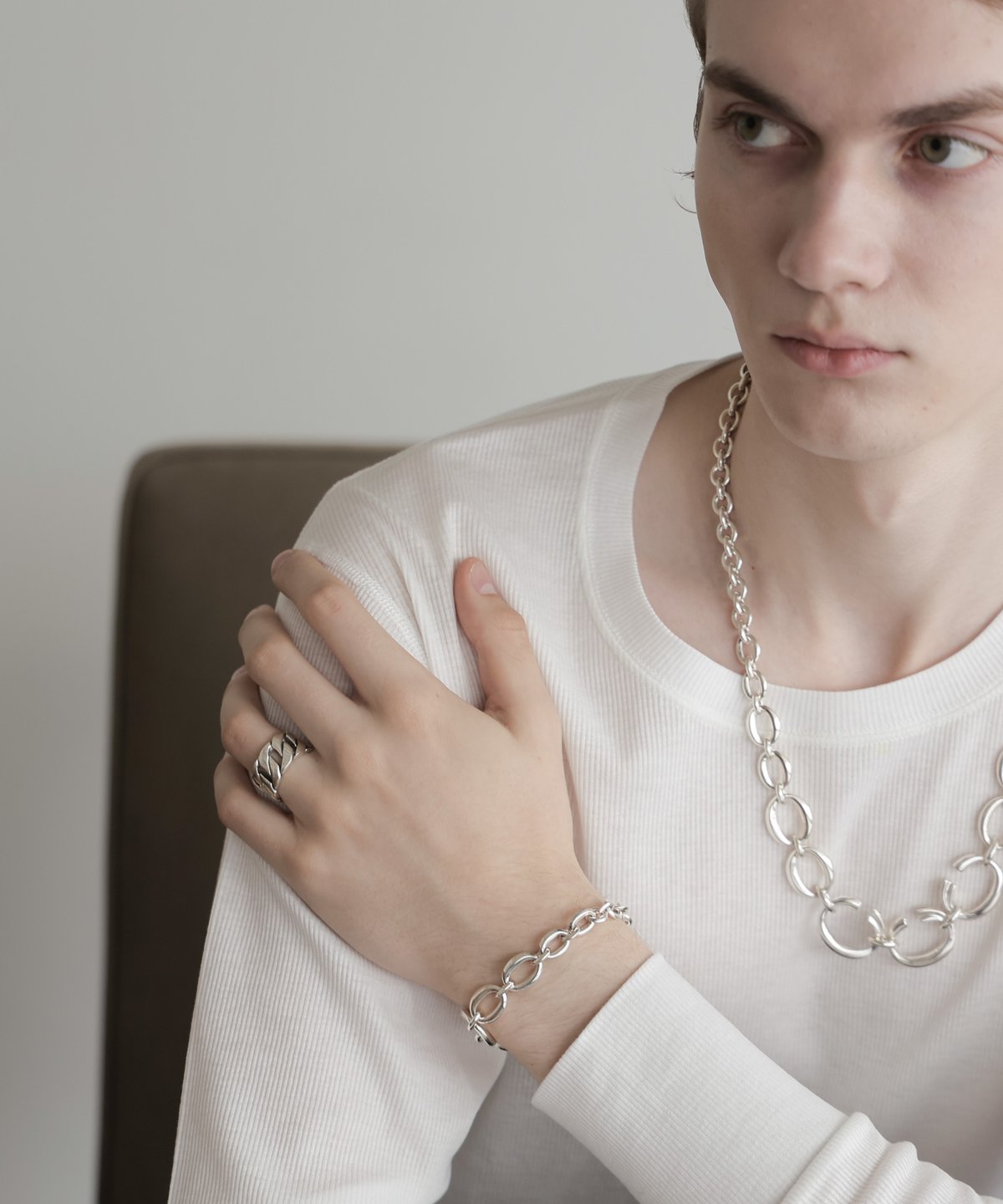 OX JEWELRy VINTAGE Chain Ring | MB -there is a