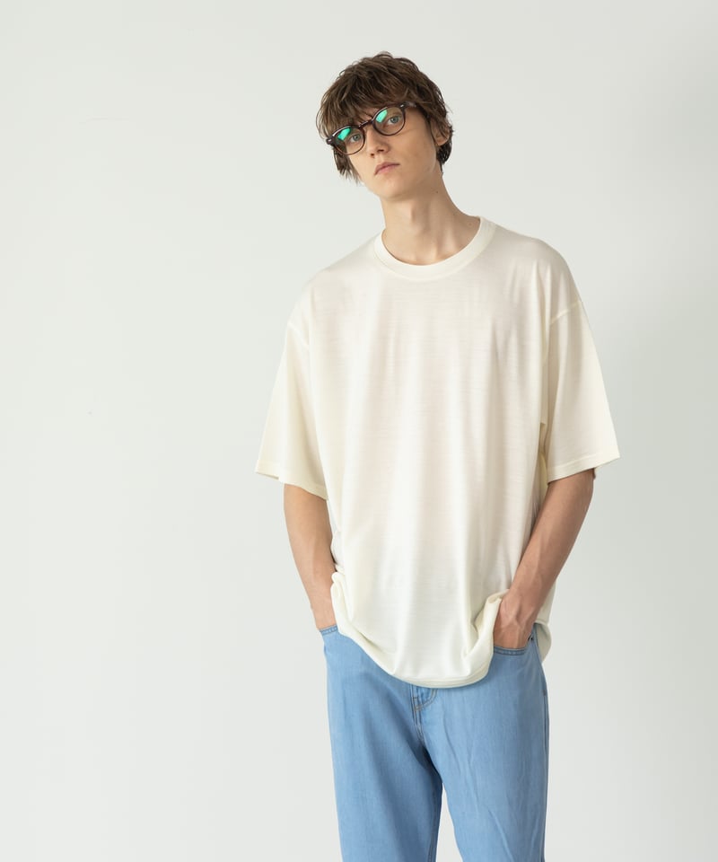 1/18発売】MBハイエンド尾州ウールTシャツ ビッグサイズモデル | MB