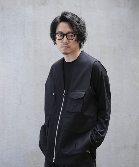 【LINE限定ゲリラ販売】MB LIMITED ハイエンド尾州ウール ユーティリティーベスト