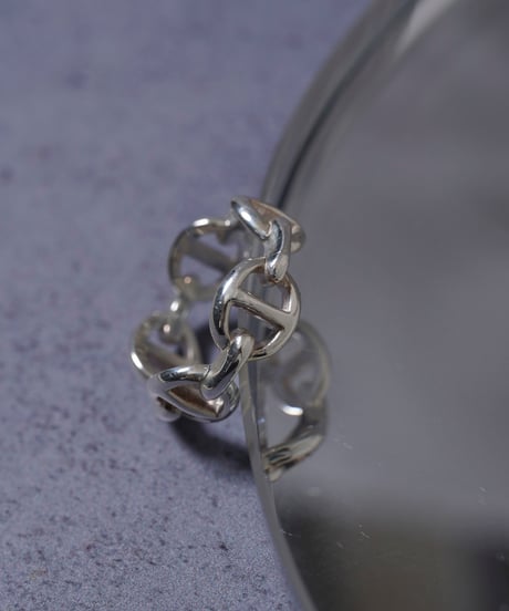 OX JEWELRY High-End Anchor Chain Classic Ring