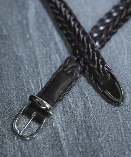 MB ULTIMATE FABRIC レザーメッシュベルト by BRITISH BRIDLE LEATHER