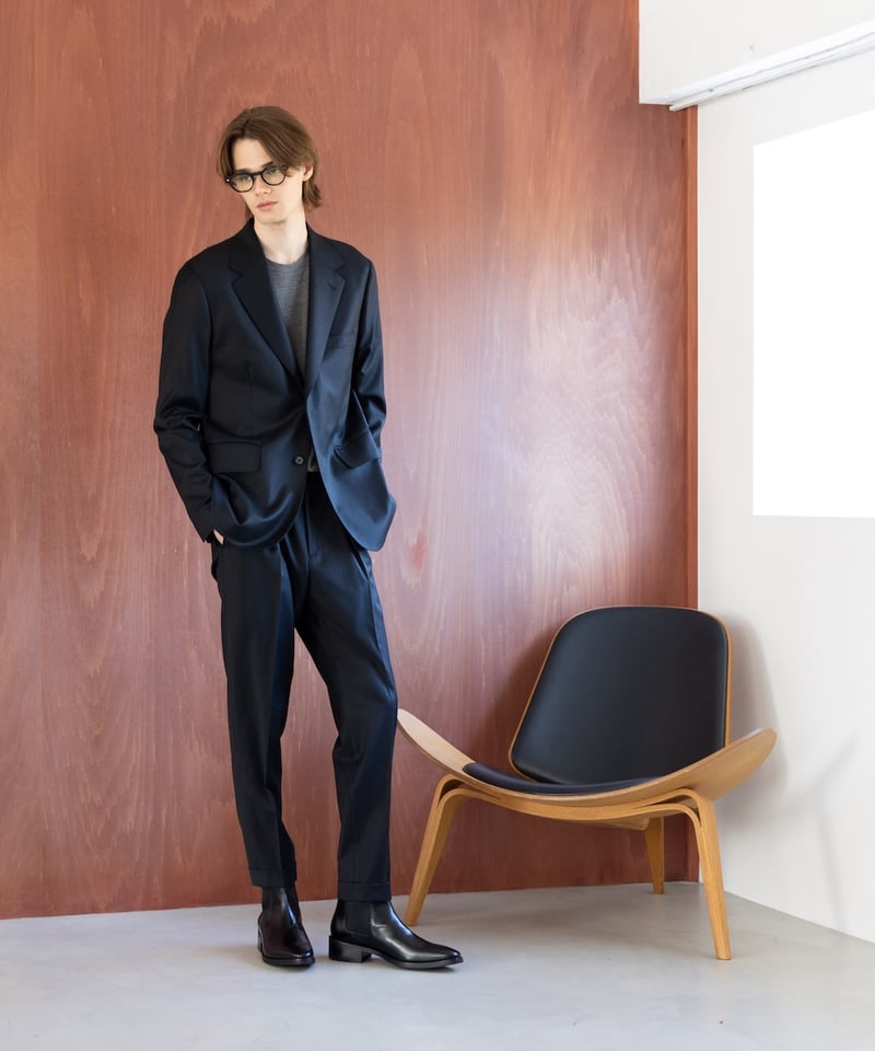 1/11発売】MB ULTIMATE FABRIC ウールシルク パーマネントスリム